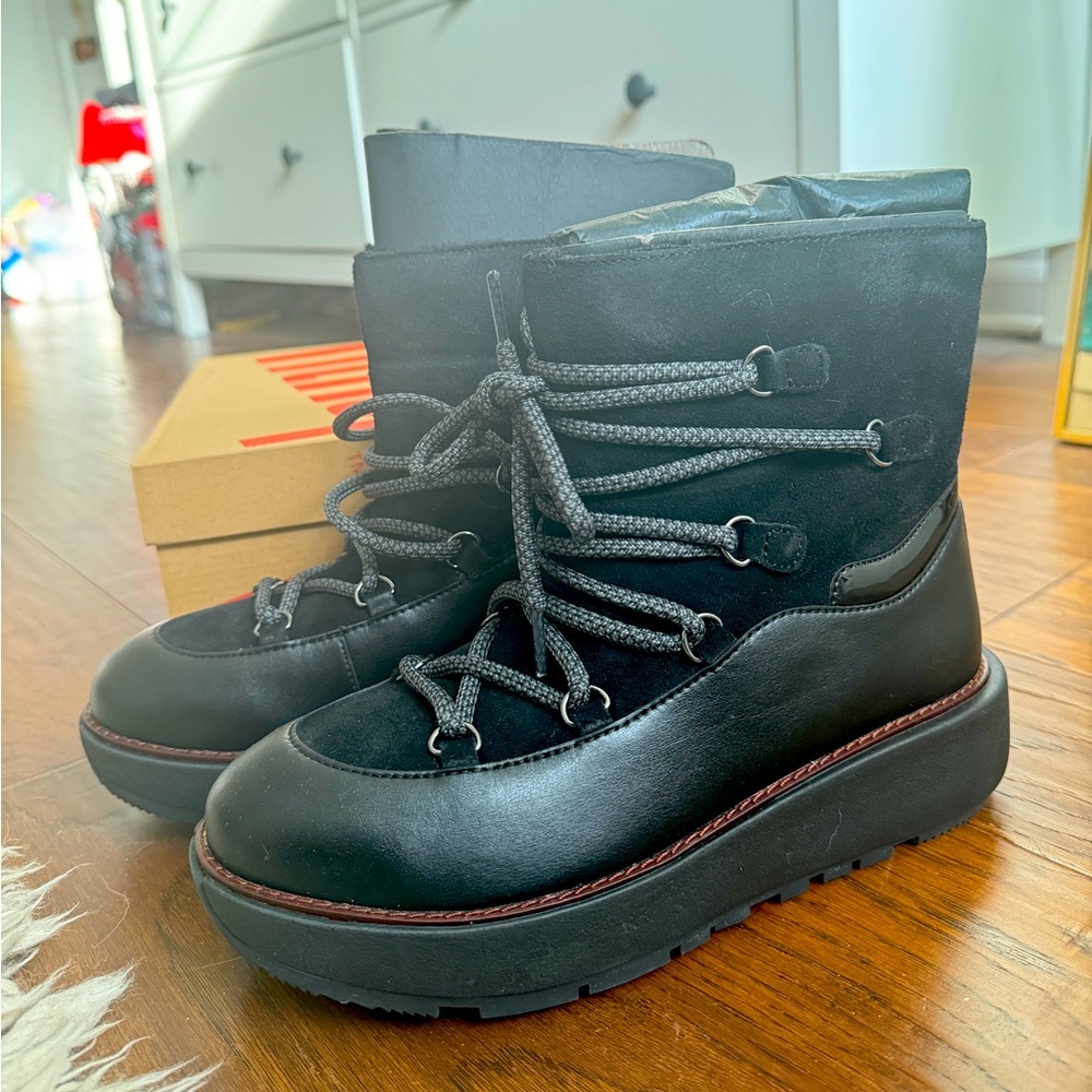 New Fitfloo Skandi Suede Ankle Boots
